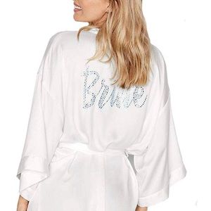Victoria’s Secret dream angels bridal robe OS
